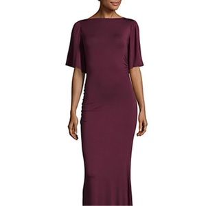 Lovely Maroon Maternity Maxi